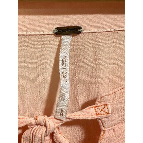 Free People Light Pink Boho Tunic Tassel Dress - Picture 6 of 6